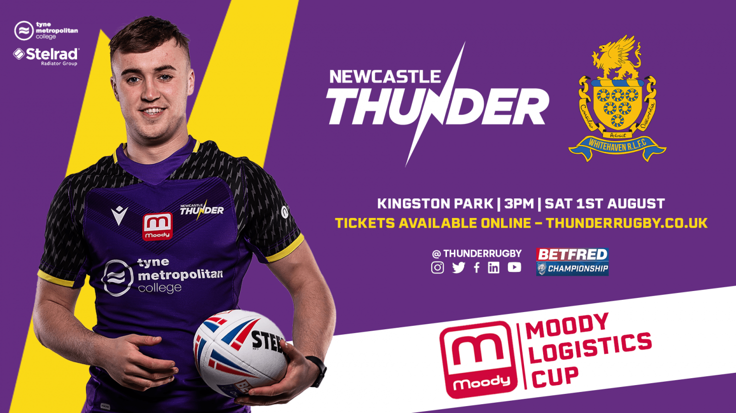 NEWCASTLE THUNDER TICKETS NOW ON SALE
