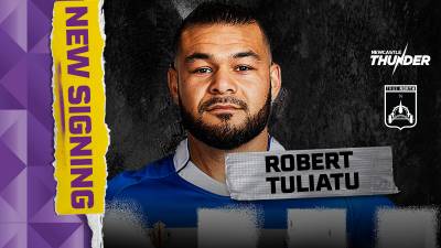 Robert Tuliatu signs for Newcastle Thunder