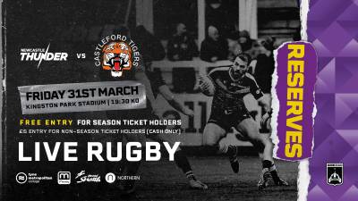 Thunder Reserves in action this Friday night