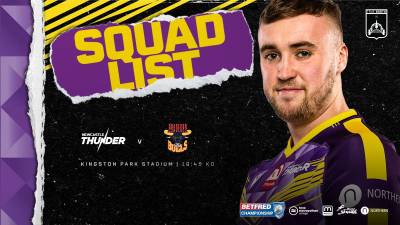 Thunder squad confirmed for Magic Friday