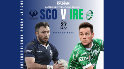TICKET ANNOUNCEMENT - Scotland RL Vs Ireland RL